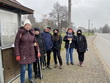 Na fotografii zachycena skupinka šesti lidí, všichni oblečeni do zimního oblečení. Atmosféra je přátelská a uvolněná. Zleva: p. Dvořáková, p. Neckářová, p. Vondra, sl. Lacková (praktikantka), p. Parkosová, DiS., p. Špinarová, DiS.