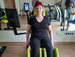 Na fotografii zachycena p. Parkosová, DiS., vpovzdálí p. Neckářová, p. Jiří (trenér)
