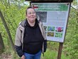 Procházka (individuální SR) - Zaječí skok. Na fotografii zachycena p. Fialová