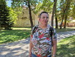 Procházka (individuální SR) – hradby. Na fotografii zachycena p. Fialová